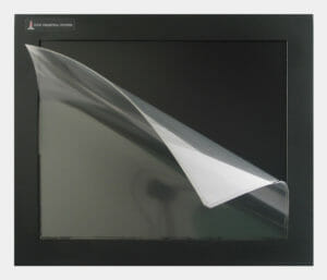 Screen Protector on a 17" Panel Mount Touch Screen