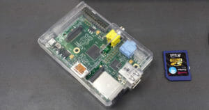 Raspberry Pi with Case and SD card