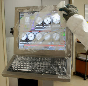 New screen cleaning program allows user to easily clean touch screen