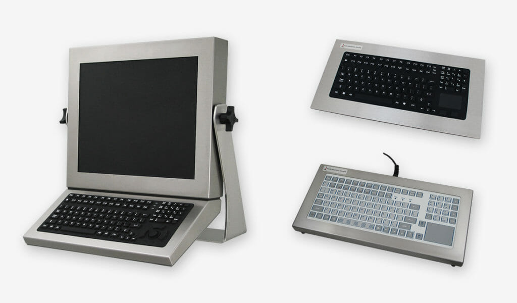 Industrial Keyboards, sealed to IP65/66 standards