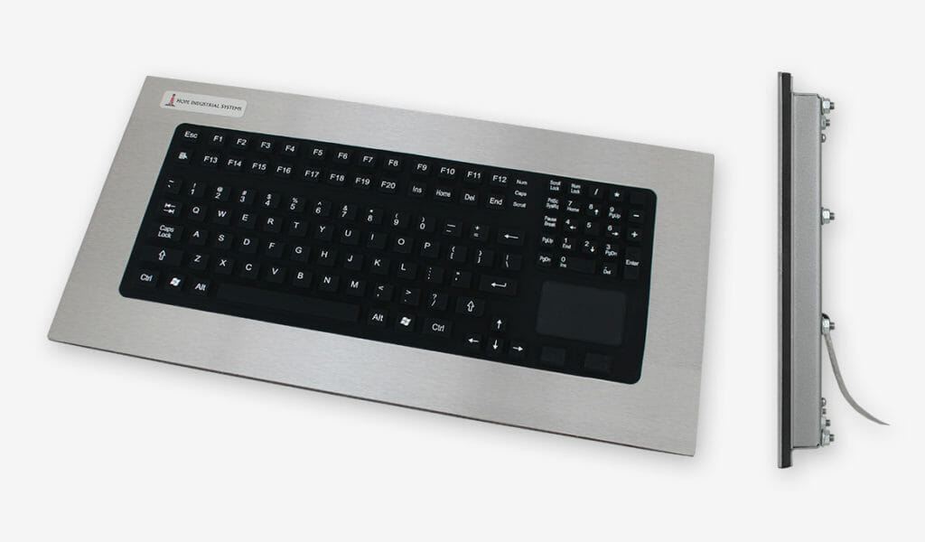 Industrial Panel Mount Keyboards, sealed to IP65/66 standards