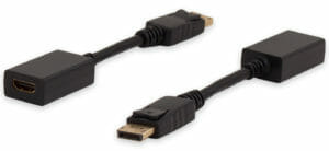 DisplayPort to HDMI Adapter, DisplayPort Male to HDMI Type A Female
