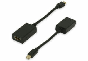 Mini DisplayPort to HDMI Adapter, Mini DisplayPort Male to HDMI Type A Female