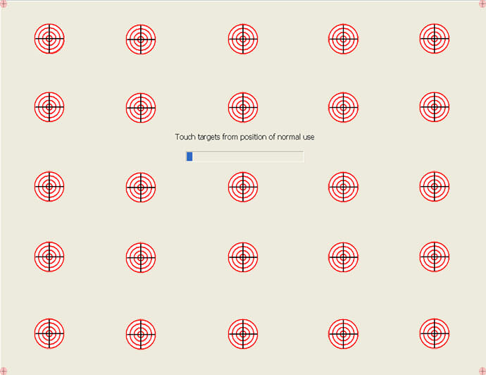 elo touchscreen calibration problems