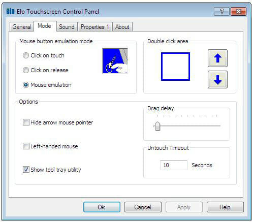 Disable Touch Screen Button Right-Clicking Behavior for Running VI