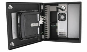 Industrial Thin Client Enclosure with 5/12 or 5/24 VDC