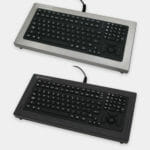 Industrial Full-Travel Benchtop Keyboards with Button Pointer, IP65/IP66 Rated