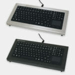 Industrial Full-Travel Benchtop Keyboards with Touchpad Pointing Device, IP65/IP66 Rated