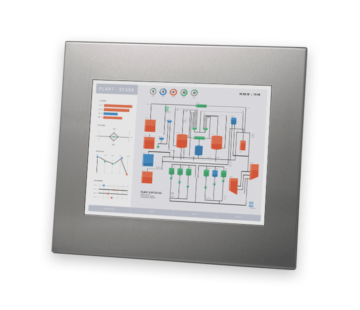 12" Panel Mount Industrial Monitors and IP65/IP66 Rugged Touch Screens