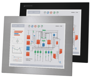 19" Panel Mount Industrial Monitors and IP65/IP66 Rugged Touch Screens