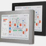 17" Universal Mount Industrial Monitors and IP65/IP66 Rugged Touch Screens, front view