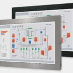 22" Widescreen Universal Mount Industrial Monitors and IP65/IP66 Rugged Touch Screens, front view