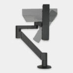 VESA Radial Arm Mount for Industrial Monitors, monitor tilt range