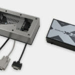 Industrial 300 m PS2 KVM Extender, Monitor-Mounted Remote Unit and Local Unit