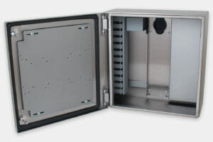 Industrial Enclosure for Thin Clients and Small PCs, standard enclosure with no integrated power or cooling